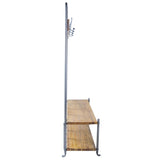 ZNTS RE-Engineered Hall Bench / Coat rack Mango Wood ENG049