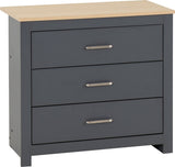 ZNTS Portland 3 Drawer Chest 100-102-186