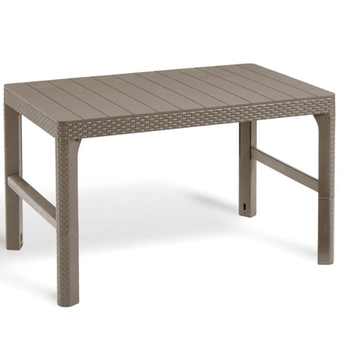 ZNTS Keter Garden Table Lyon Cappuccino 420015