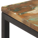 ZNTS Nesting Coffee Tables 2 pcs Solid Reclaimed Wood 320390