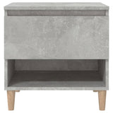 ZNTS Bedside Tables 2 pcs Concrete Grey 50x46x50 Engineered Wood 819541