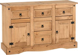 ZNTS Corona 2 Door 5 Drawer Sideboard 400-405-009