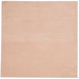 ZNTS Rug HUARTE Short Pile Soft and Washable Blush 160x160 cm 375154