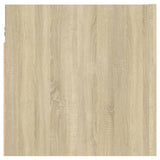 ZNTS Bedside Cabinets 2 pcs Sonoma Oak 30.5x30x30 cm Engineered Wood 3079716