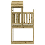 ZNTS Play Tower 52.5x110.5x214 cm Impregnated Wood Pine 826585