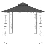 ZNTS Gazebo 4x3x2.7 m Anthracite 160 g/m² 313917