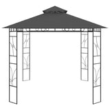 ZNTS Gazebo 4x3x2.7 m Anthracite 160 g/m² 313917