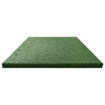 ZNTS Fall Protection Tiles 18 pcs Rubber 50x50x3 cm Green 3053181