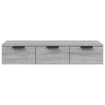 ZNTS Wall Cabinet Grey Sonoma 102x30x20 cm Engineered Wood 817097