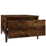 ZNTS Side Tables 2 pcs Smoked Oak 50x46x35 cm Engineered Wood 819527