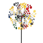 ZNTS Wrought Iron Windmill-Colorful Round 61194482