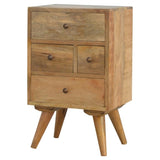 Nordic Style 4 Drawer Multi Bedside IN148
