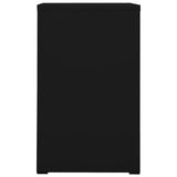 ZNTS Filing Cabinet Black 46x62x102.5 cm Steel 336276