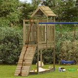 ZNTS Play Tower 52.5x110.5x214 cm Impregnated Wood Pine 826585