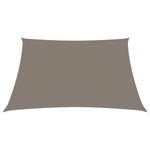 ZNTS Sunshade Sail Oxford Fabric Square 3.6x3.6 m Taupe 135413