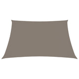 ZNTS Sunshade Sail Oxford Fabric Square 3.6x3.6 m Taupe 135413