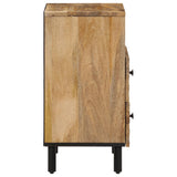 ZNTS Bedside Cabinet 50x33x60 cm Solid Wood Mango 356901