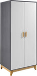 ZNTS Cleveland 2 Door Wardrobe 100-101-210