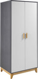 ZNTS Cleveland 2 Door Wardrobe 100-101-210