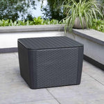 ZNTS Keter Garden Side Table Luzon+ Graphite 241664 422803