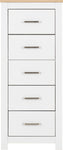 ZNTS Portland 5 Drawer Narrow Chest 100-102-183