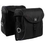 ZNTS Willex Bicycle Panniers 38 L Black and Silver 16101 421051
