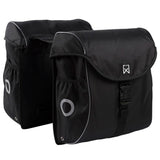 ZNTS Willex Bicycle Panniers 38 L Black and Silver 16101 421051
