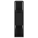 ZNTS Book Cabinet Room Divider Black 100x24x94 cm 809180