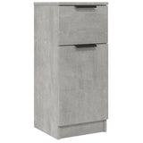 ZNTS Sideboards 2 pcs Concrete Grey 30x30x70 cm Engineered Wood 811124