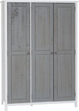 ZNTS Vermont 3 Door Wardrobe 100-101-093