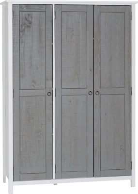 ZNTS Vermont 3 Door Wardrobe 100-101-093