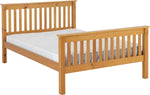 ZNTS Monaco 4'6" Bed High Foot End 200-203-028