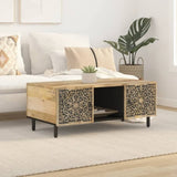 ZNTS Coffee Table 100x54x40 cm Solid Wood Mango 358224