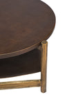 ZNTS Leather sling Coffee Table - leather top Leather GLAD05L