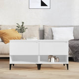 ZNTS Side Tables 2 pcs White 50x46x50 cm Engineered Wood 819549