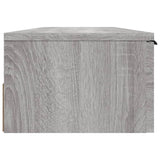 ZNTS Wall Cabinet Grey Sonoma 102x30x20 cm Engineered Wood 817097