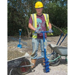 ZNTS Draper Tools Post Hole Digger with Auger 1070x155 mm Blue 24414 415065
