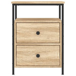 ZNTS Bedside Cabinet Sonoma Oak 44x45x60 cm Engineered Wood 826005