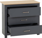 ZNTS Portland 3 Drawer Chest 100-102-186