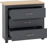 ZNTS Portland 3 Drawer Chest 100-102-186