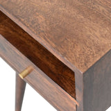 Mini Walnut Bedside IN966