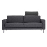 Cleveland 3-Seater Sofa in Nova Anthracite 60130116