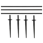 ZNTS Bridge Roof Wrought Iron Arches Plant Climbing Frame 83044456