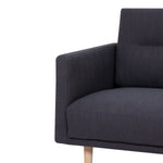 Larvik 2.5 Seater Sofa - Anthracite, Oak Legs 6032038047