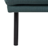 Larvik 2.5 Seater Sofa - Dark Green, Black Legs 60320383