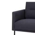 Larvik 3 Seater Sofa - Anthracite, Black Legs 60330380