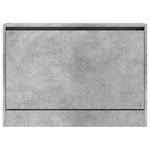 ZNTS Shoe Cabinet Concrete Grey 80x21x57 cm Engineered Wood 839913