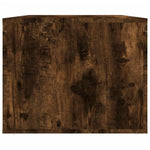 ZNTS Coffee Table Smoked Oak 80x50x40 cm Engineered Wood 816533