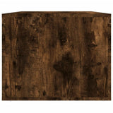 ZNTS Coffee Table Smoked Oak 80x50x40 cm Engineered Wood 816533