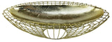 Gold Decorative Wire Bowl 58cm S-OR1213